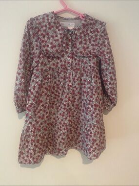 Zara cotton prairie dress